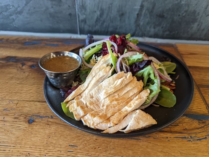 Cranberry Pecan Grilled Chicken Salad